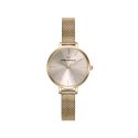 RELOJ MARK MADDOX CAB ACERO IP DORADO BRAZALETE