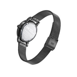 RELOJ MARK MADDOX SRA ACERO MALLA IP NEGRO