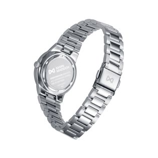 RELOJ MARK MADDOX SEÑORA BRAZALETE ACERO ESF. NEGRA 