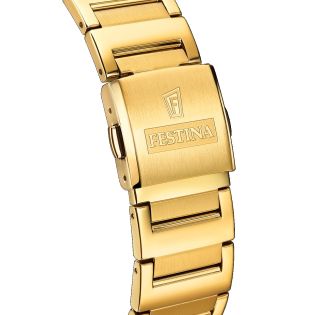 RELOJ FESTINA CAB ACERO ESFERA PLATA