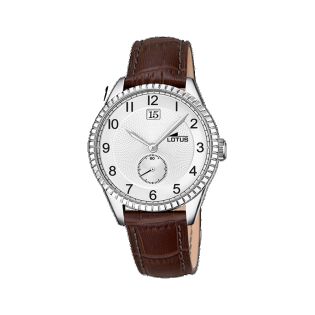 RELOJ LOTUS CAB ACERO MULTF. CORREA