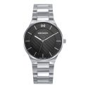 RELOJ MARK MADDOX CABALLERO BRAZALETE ACERO ESF. NEGRA 
