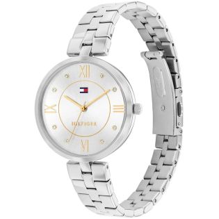 RELOJ TOMMY HILFIGER SRA ACERO BRAZALETE ESF PLATA CIRCONITAS
