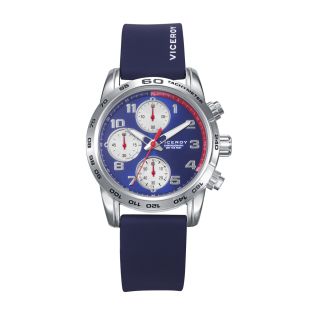RELOJ VICEROY NIÑO CORREA GOMA AZUL ESFERA CRONOGRAFO AZUL 