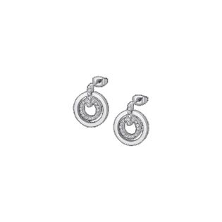 PENDIENTES LOTUS STYLE SRA ACERO CIRCONITAS