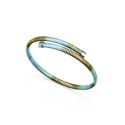 PULSERA VICEROY FASHION ACERO Y CORDON AZUL 