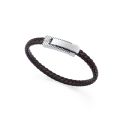 PULSERA VICEROY FASHION CABALLERO ACERO Y PIEL 
