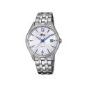 RELOJ LOTUS CAB ACERO ESF PLATA 