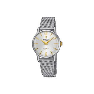 RELOJ FESTINA SRA ACERO CORREA ESF PLATA CH