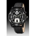 RELOJ LOTUS CAB CRONO ACERO CORREA ESF. NEG