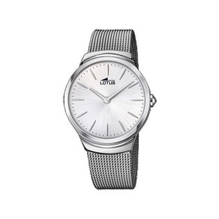 RELOJ LOTUS CAB ACERO MALLA 