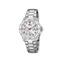 RELOJ LOTUS NIÑO MULTFUNCION ACERO ESF BLANCA