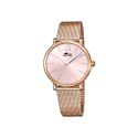RELOJ LOTUS SRA ACERO ESF ROSA