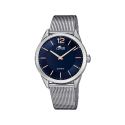 RELOJ LOTUS CAB ACERO ESF AZUL + CORREA PIEL