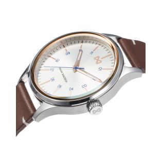 RELOJ MARK MADDOX CAB ACERO CORREA