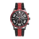 RELOJ MARK MADDOX CAB ACERO IP GRIS Y ALUMINIO  CORREA