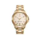 RELOJ MARK MADDOX ACERO IP DORADO BRAZALETE CAB