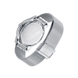 RELOJ MARK MADDOX CAB ACERO MALLA