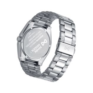 RELOJ MARK MADDOX CAB ACERO BRAZALETE ESF GRIS