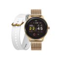 PACK RELOJ SMART MARK MADDOX ALUMINIO DORADO BRAZALETE