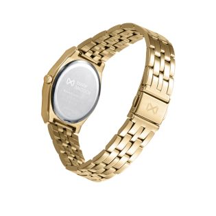 RELOJ MARK MADDOX SRA ACERO IP DORADO BRAZALETE