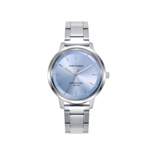 RELOJ MARK MADDOX SRA ACERO BRAZALETEESF CELESTE