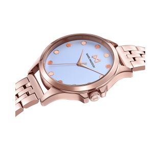 RELOJ MARK MADDOX SRA ACERO IP ROSA BRAZALETE