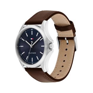 RELOJ TOMMY HILFIGER CAB ACERO CORREA ESF AZUL