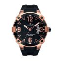 RELOJ VICEROY ACERO IP NEGRO Y ROSA CAB CORREA 