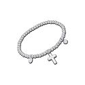 PULSERA LOTUS STYLE SRA ACERO CRUZ