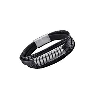 PULSERA LOTUS STYLE CAB ACERO