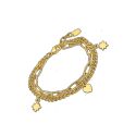 PULSERA LOTUS STYLE SRA ACERO CHAPADA