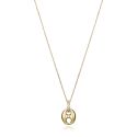 COLGANTE VICEROY ACERO IP DORADO CIRCONITAS