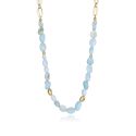 COLGANTE VICEROY ACERO IP DORADO PIEDRAS Y PERLA NAT
