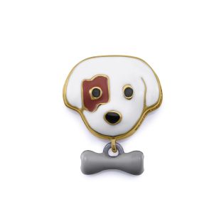 MOTIVO VICEROY ACERO PERRITO ESMALTE