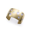 PULSERA VICEROY BRAZALETE ACERO CHAPADO MADRE PERLA