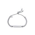 PULSERA VICEROY ACERO SRA PLACA