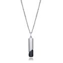 COLGANTE VICEROY CABALLERO ACERO IP NEGRO PLACA 