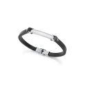 PULSERA VICEROY CAB ACERO Y PIEL