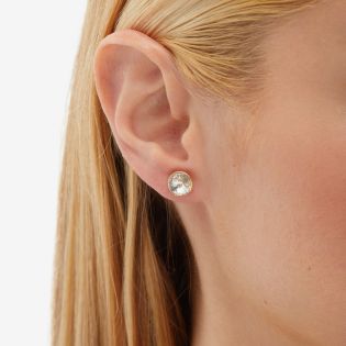 PENDIENTES VICTORIA CRUZ PLATA DE LEY CRISTAL