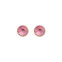 PENDIENTES VICTORIA CRUZ PLATA DE LEY CHAPADA CHATON