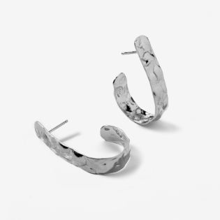 PENDIENTES VICTORIA CRUZ PLATA DE LEY LISOS