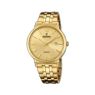 RELOJ FESTINA CAB CHAPADO ESF CHAMP.