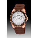 RELOJ LOTUS SRA ACERO ROSE COR. ESF BLANCA