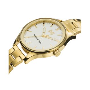 RELOJ MARK MADDOX SRA ACERO IP DORADO BRAZALETE