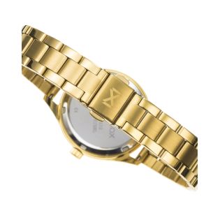 RELOJ MARK MADDOX SRA ACERO IP DORADO BRAZALETE