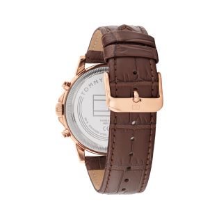 RELOJ TOMMY HILFIGER CAB ACERO CORREA MULTF ESF IP COBRE