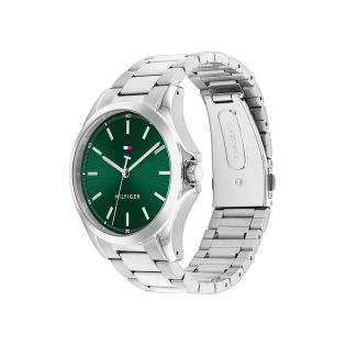 RELOJ TOMMY HILFIGER CAB ACERO ESF VERDE BRAZALETE