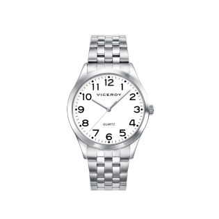 RELOJ VICEROY CAB ACERO BRAZALETE