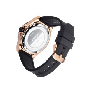 RELOJ VICEROY SRA ACERO IP ROSA Y NEGRO CORREA